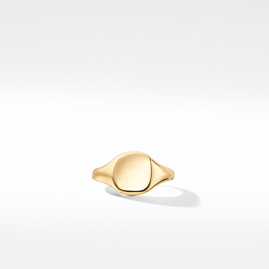 DY Pinky Ring in 18K Yellow Gold