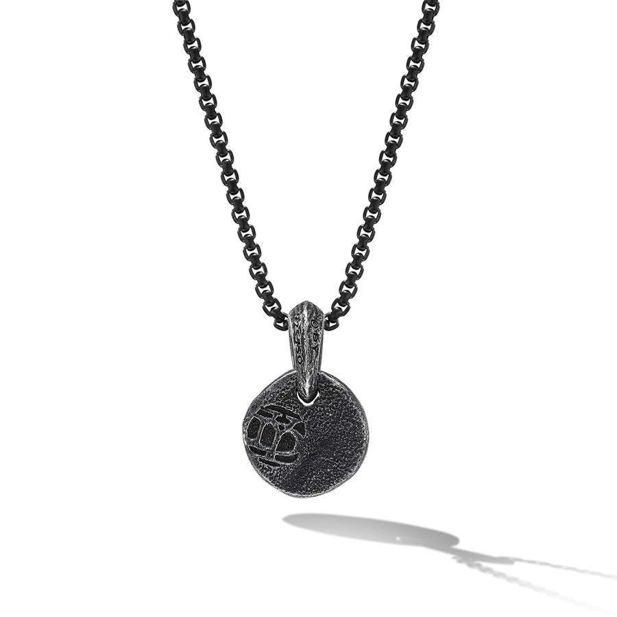 Shipwreck Coin Amulet in Sterling Silver with 18K Yellow Gold