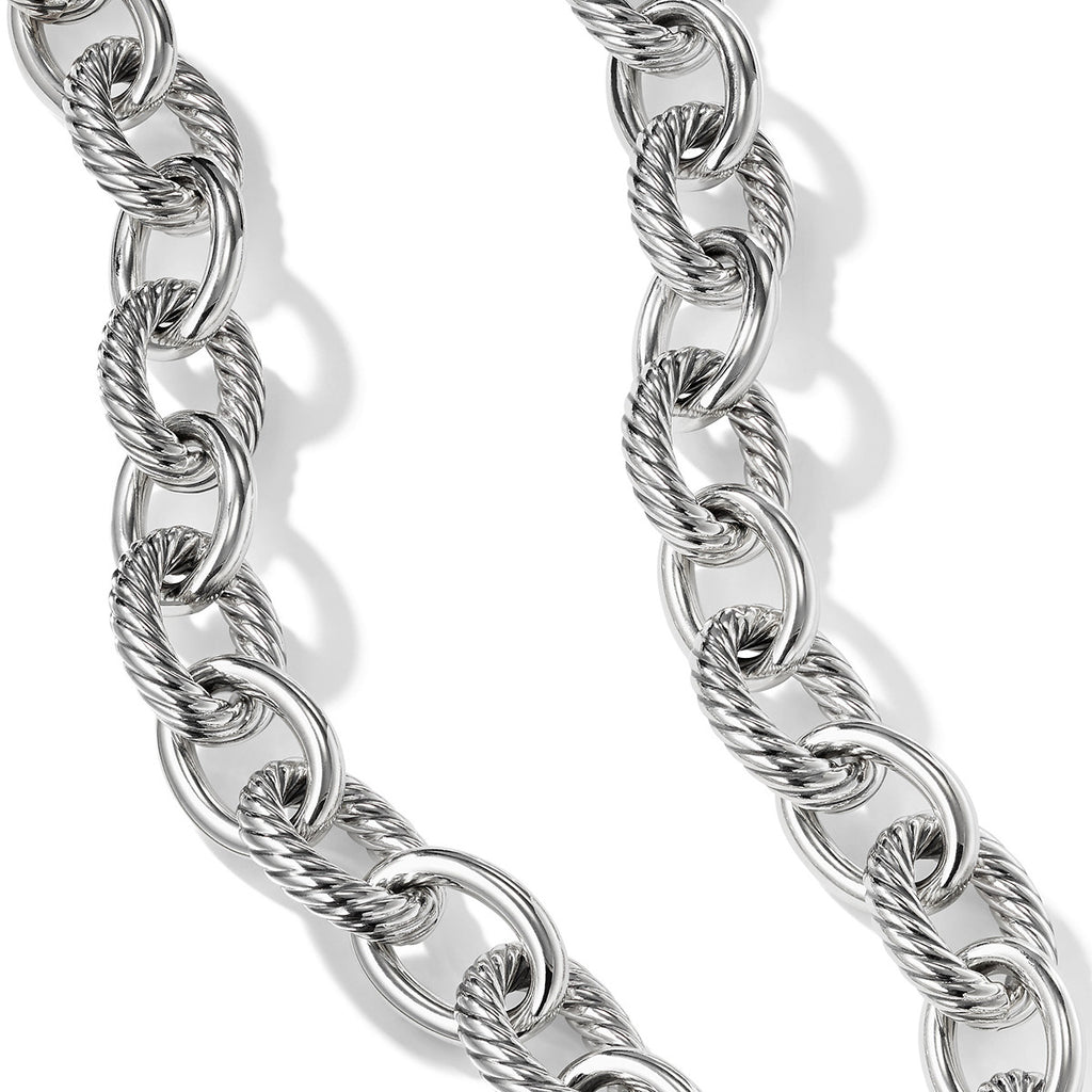 Box Chain Necklace in Sterling Silver, 4.8mm