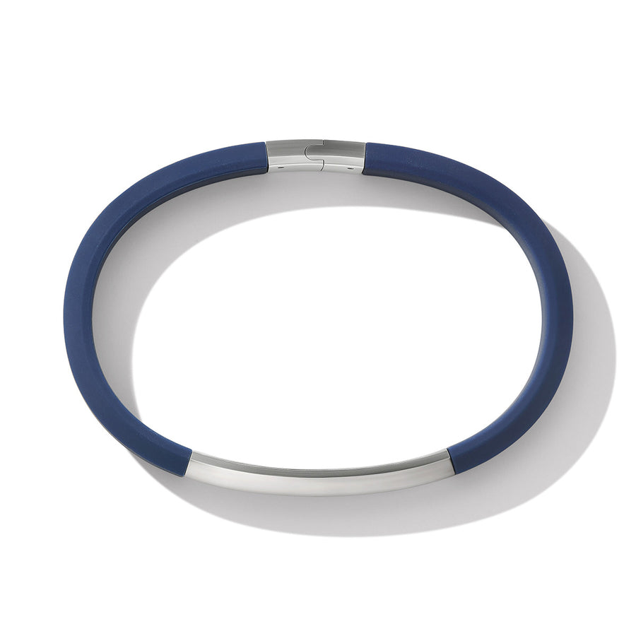 Streamline ID Blue Rubber Bracelet