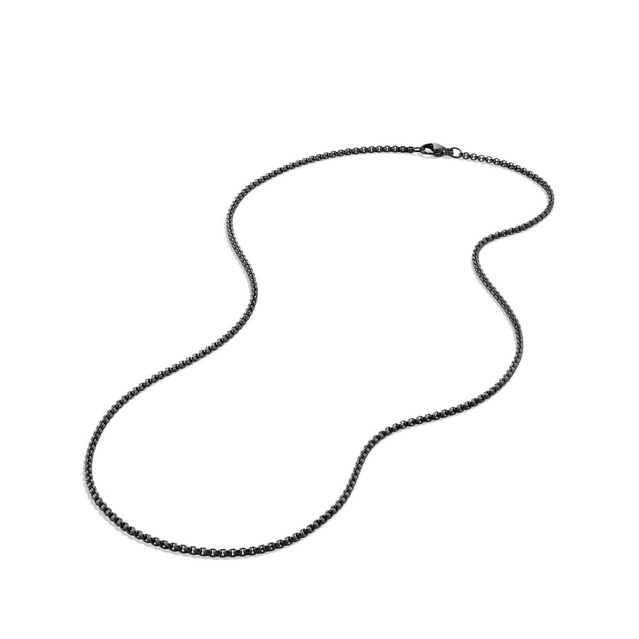 Box Chain Necklace in Stainless Steel