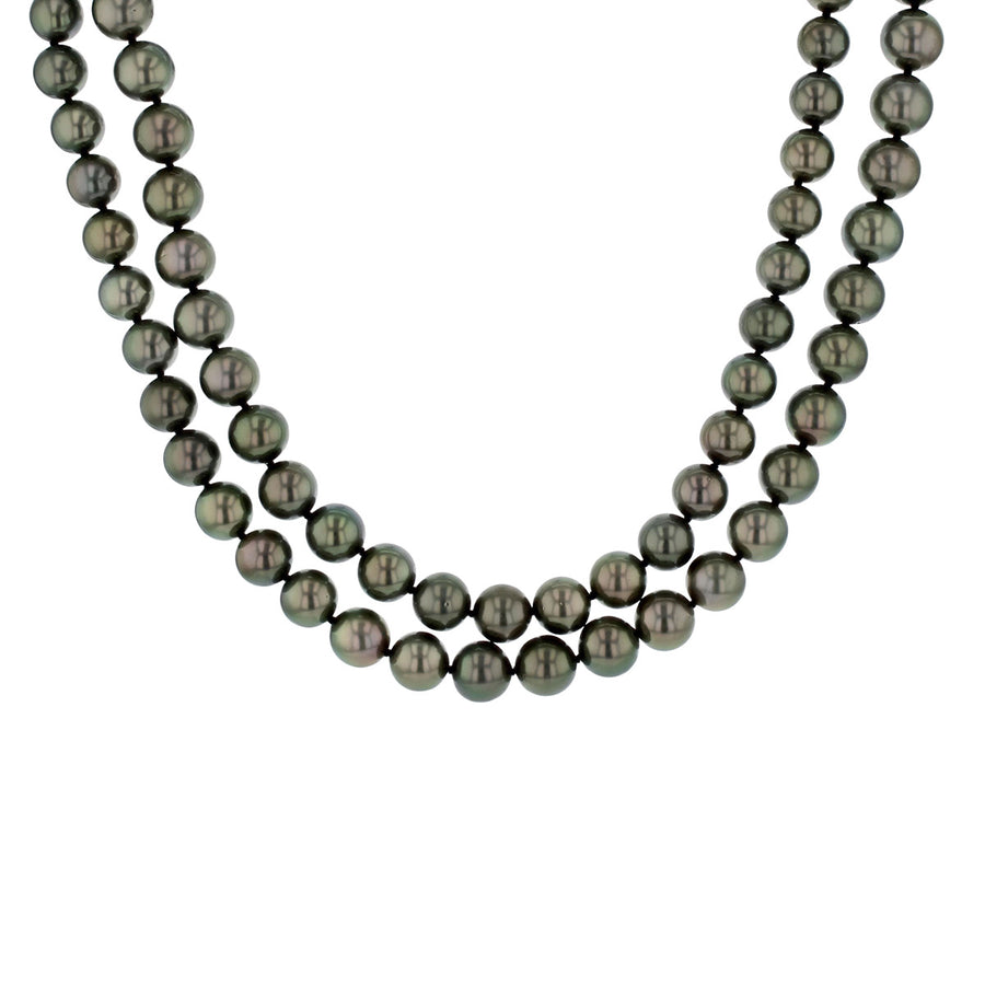 Black South Sea Cultured Pearl Necklace