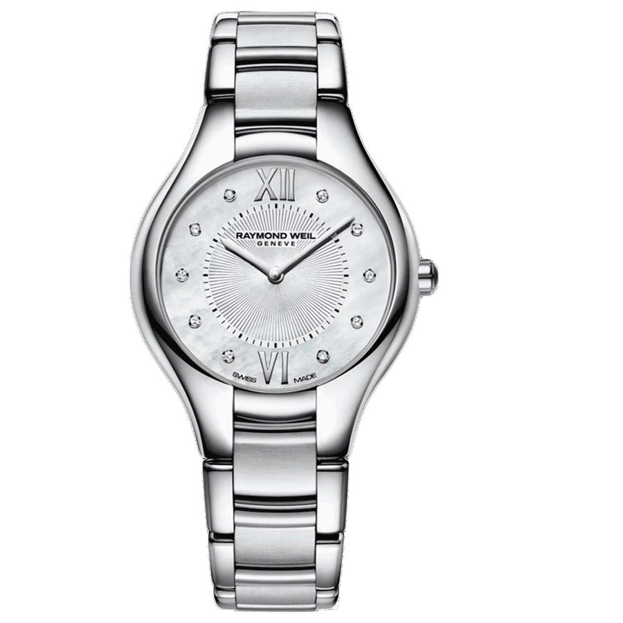 Diamond Stainless Steel Quartz Watch