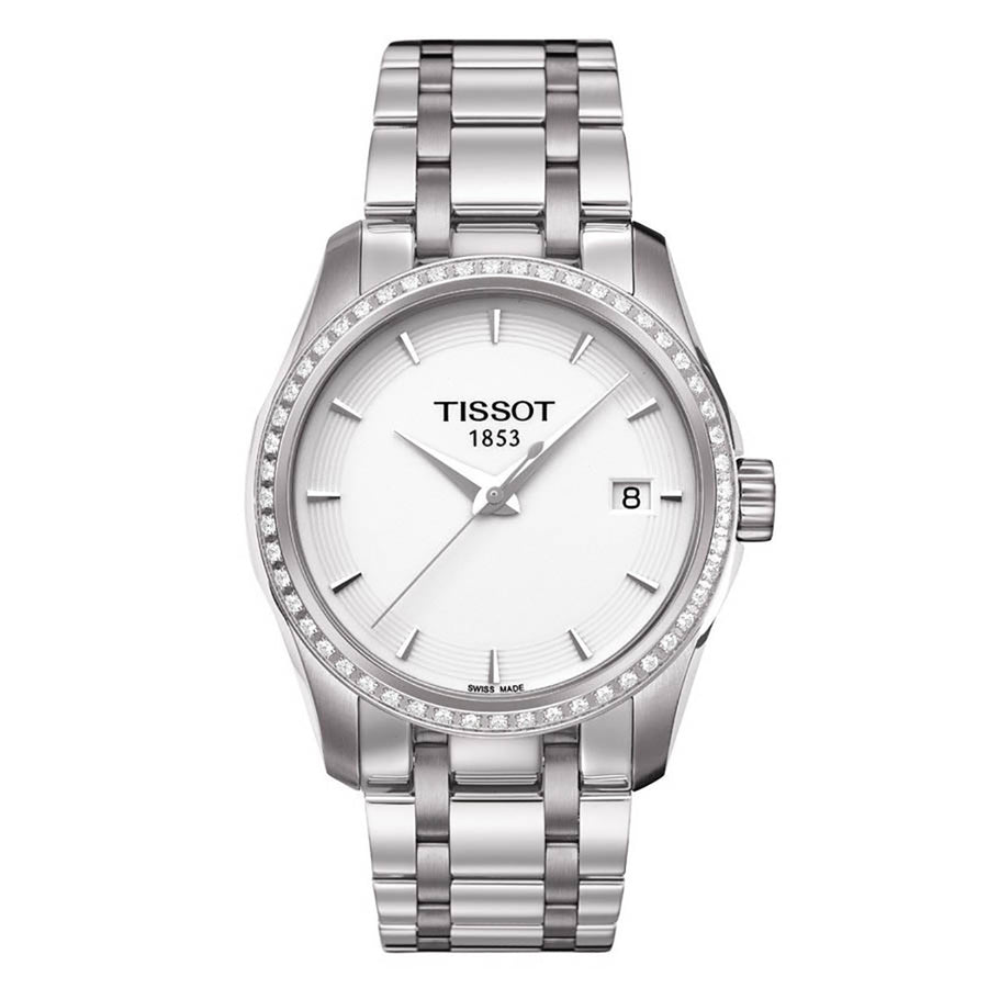 Tissot Couturier Diamond Bezel Set Watch