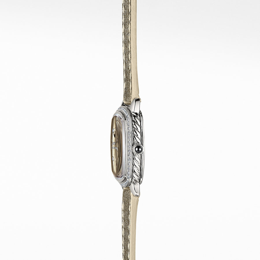Albion 27mm Silver Metallic Swiss Quartz Watch