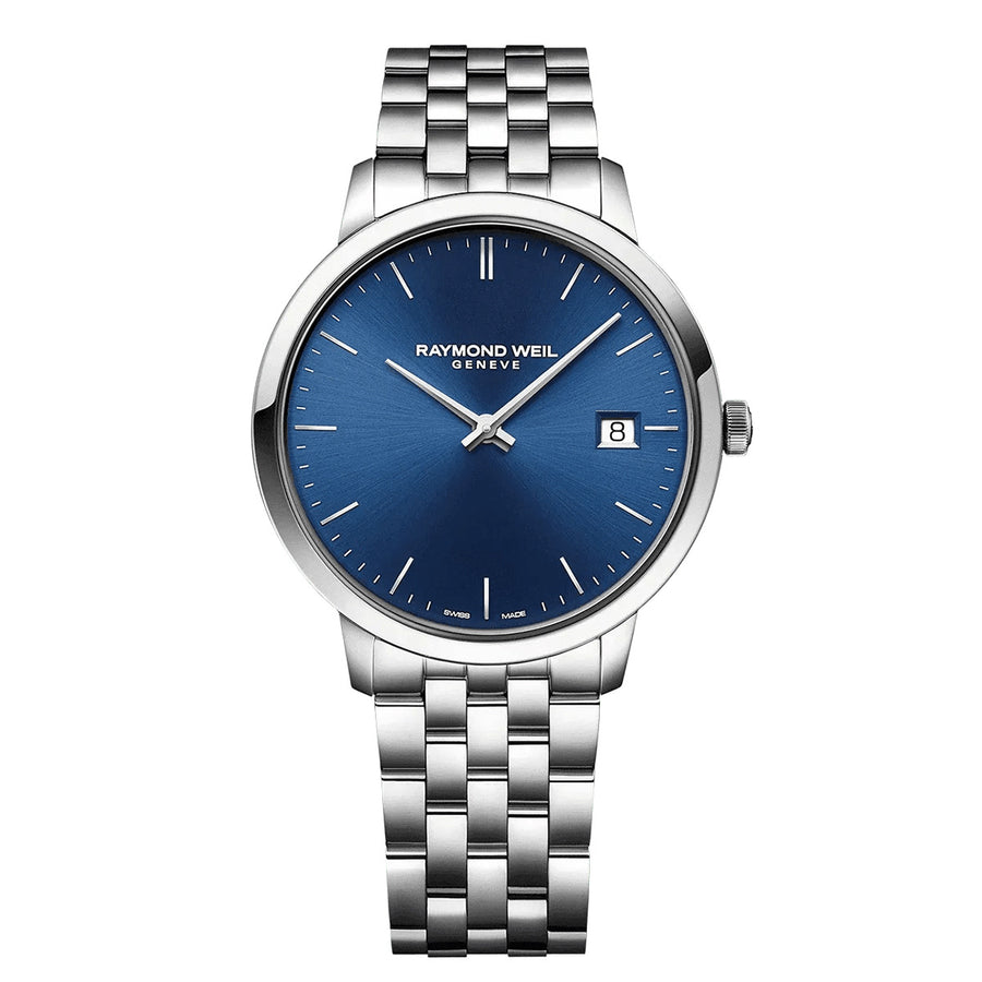 Toccata Classic Mens Steel Blue Dial Quartz Watch