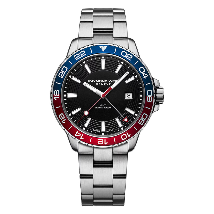 300 GMT Blue Red Diver Watch