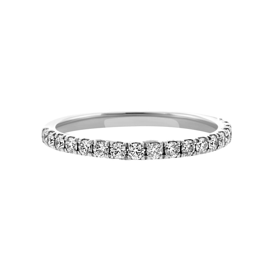 Hearts On Fire Platinum Diamond Wedding Band