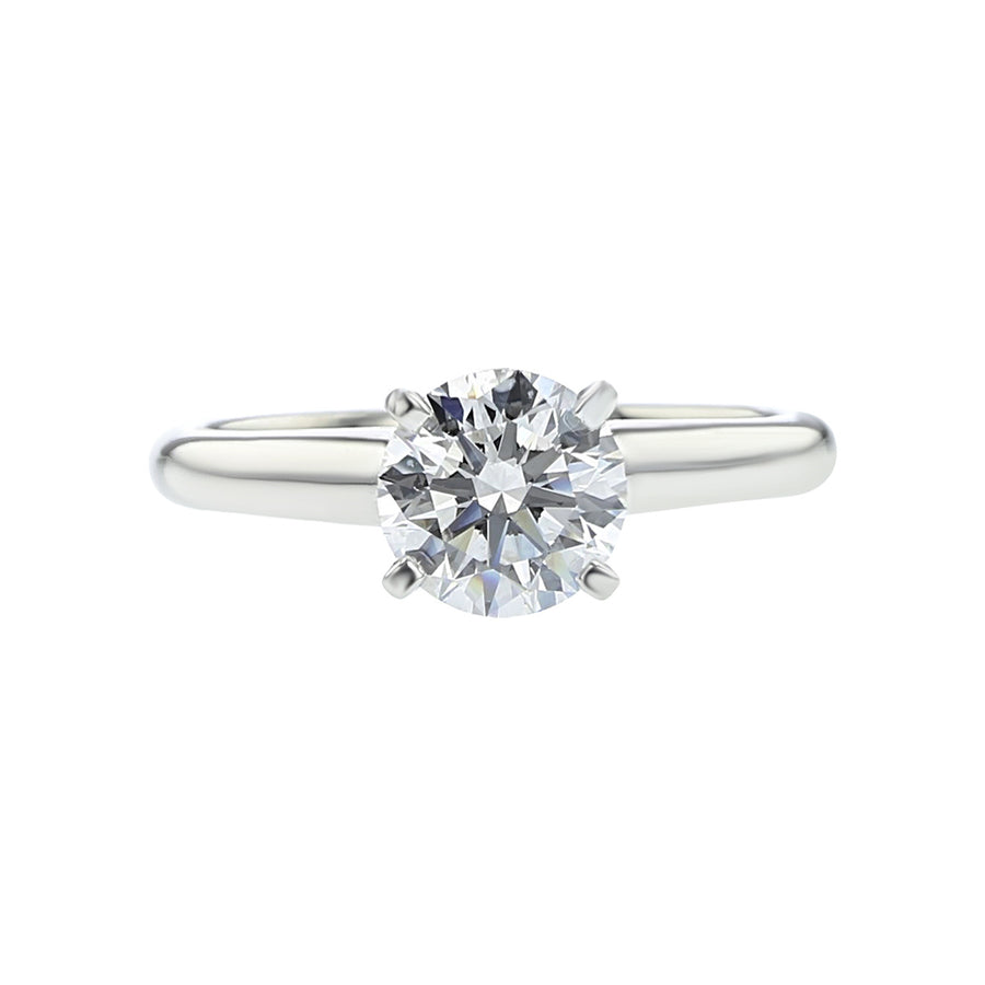Platinum Diamond Solitaire Engagement Ring