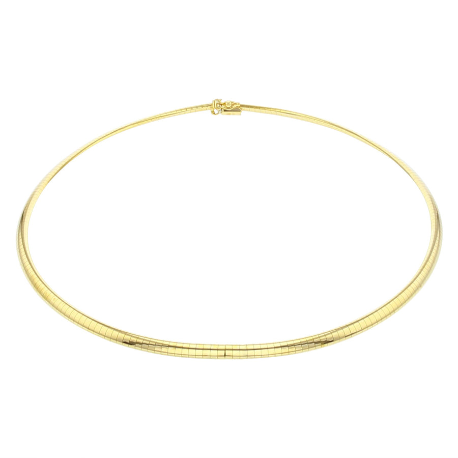 16-Inch 14K Yellow Gold Omega Necklace