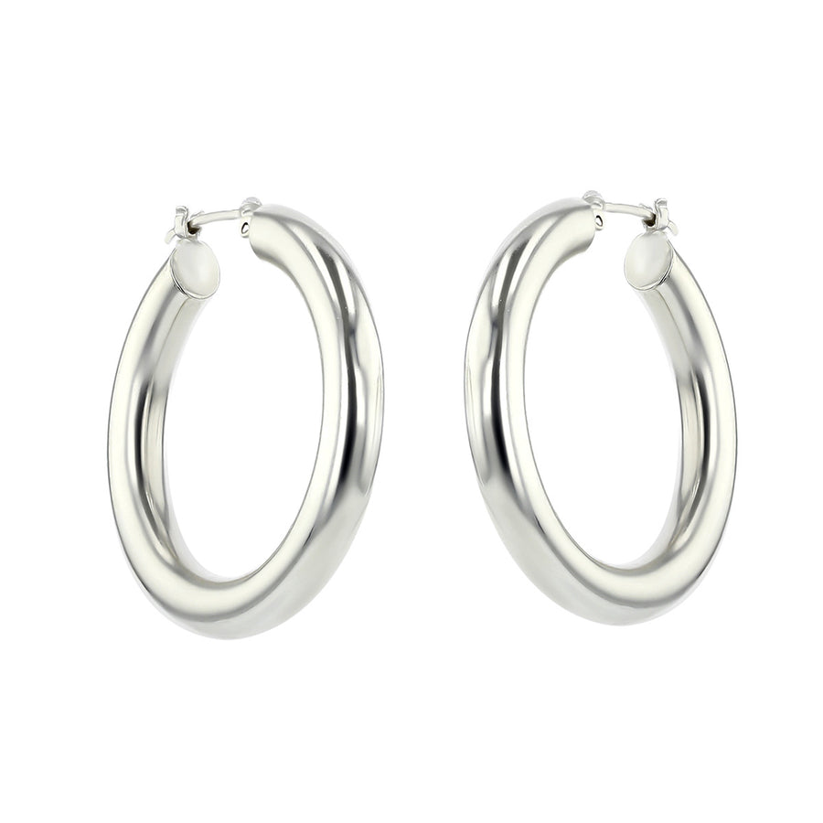 Sterling Silver Hoop Earrings
