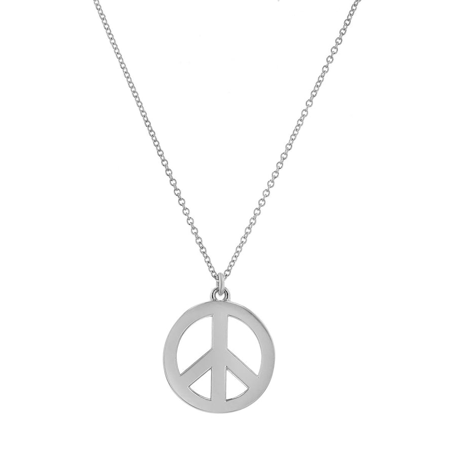 Tiffany and Co Sterling Silver Peace Symbol Pendant