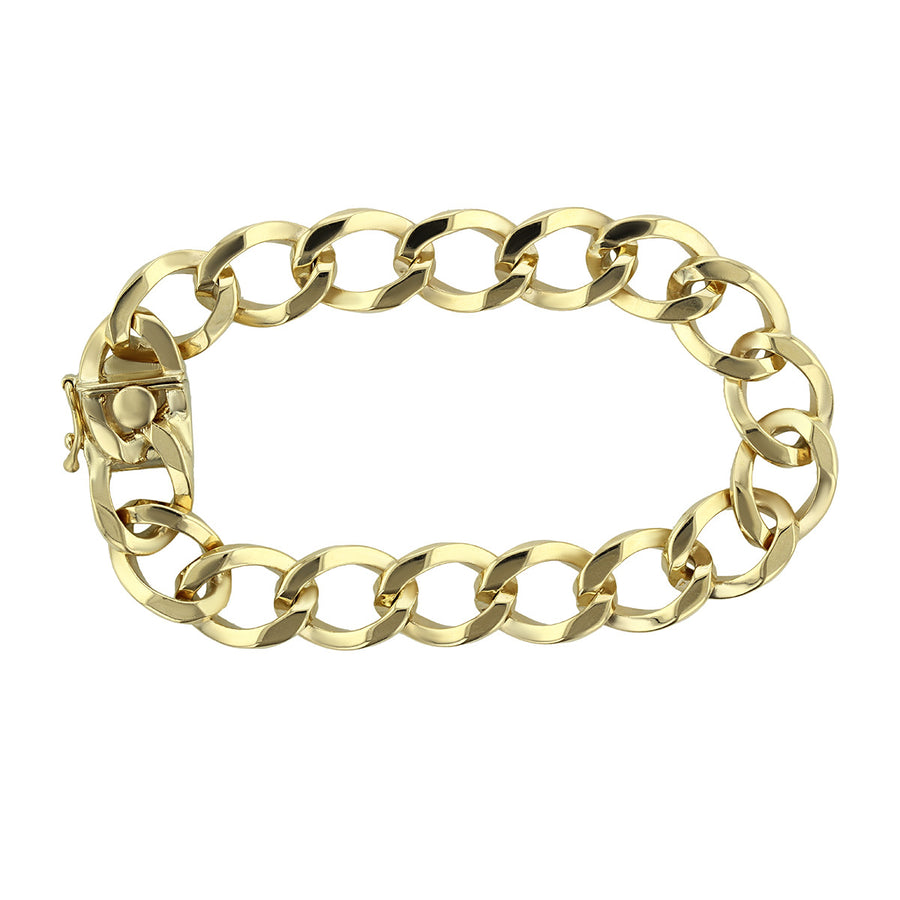 14K Yellow Gold 7-Inch Link Bracelet