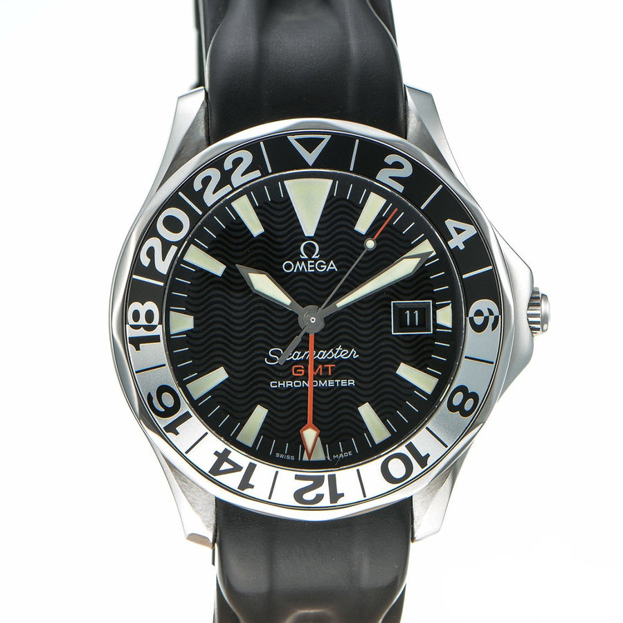 Omega Seamaster GMT 50th Anniversary with Rubber Strap