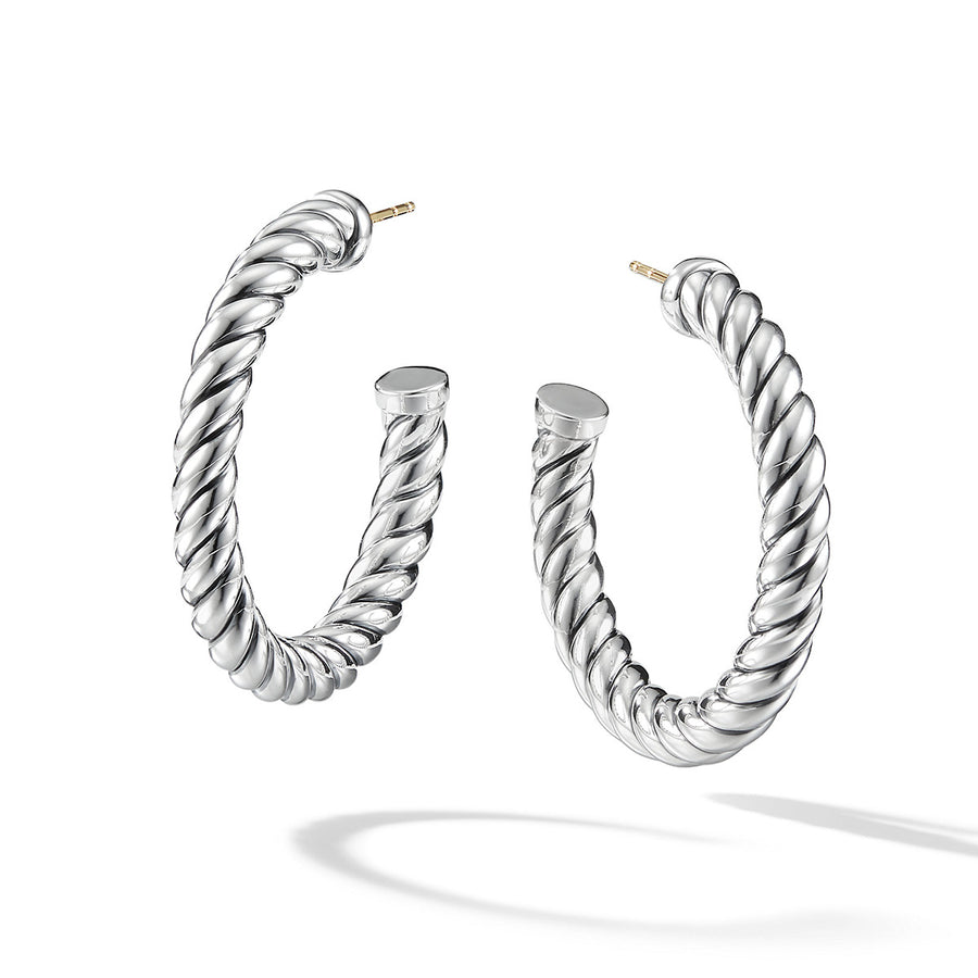 Cable Classics Hoop Earrings