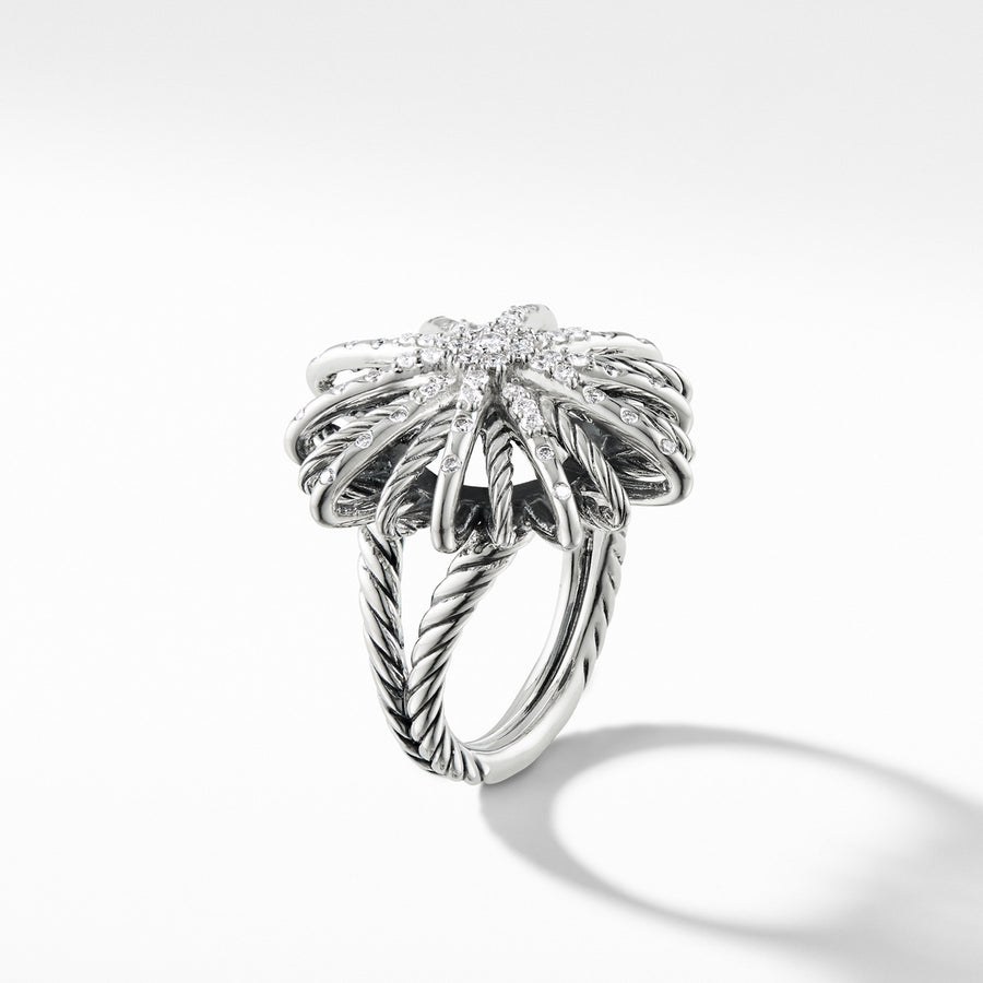 Starburst Ring with Diamonds