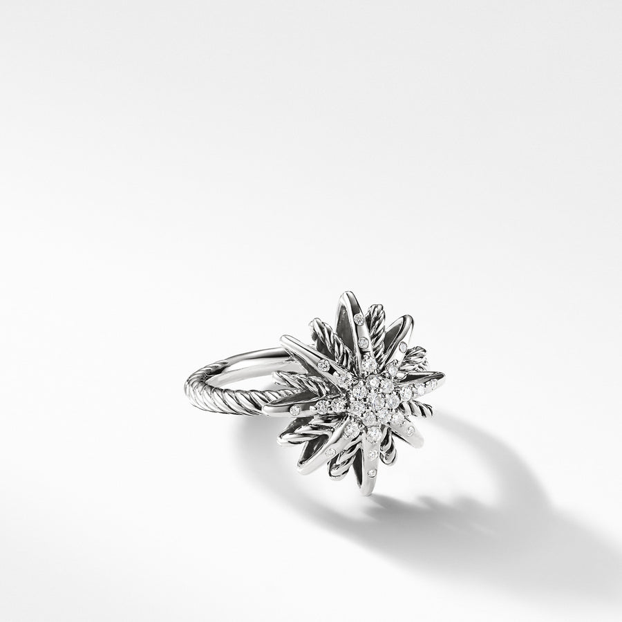 Starburst Ring with Diamonds