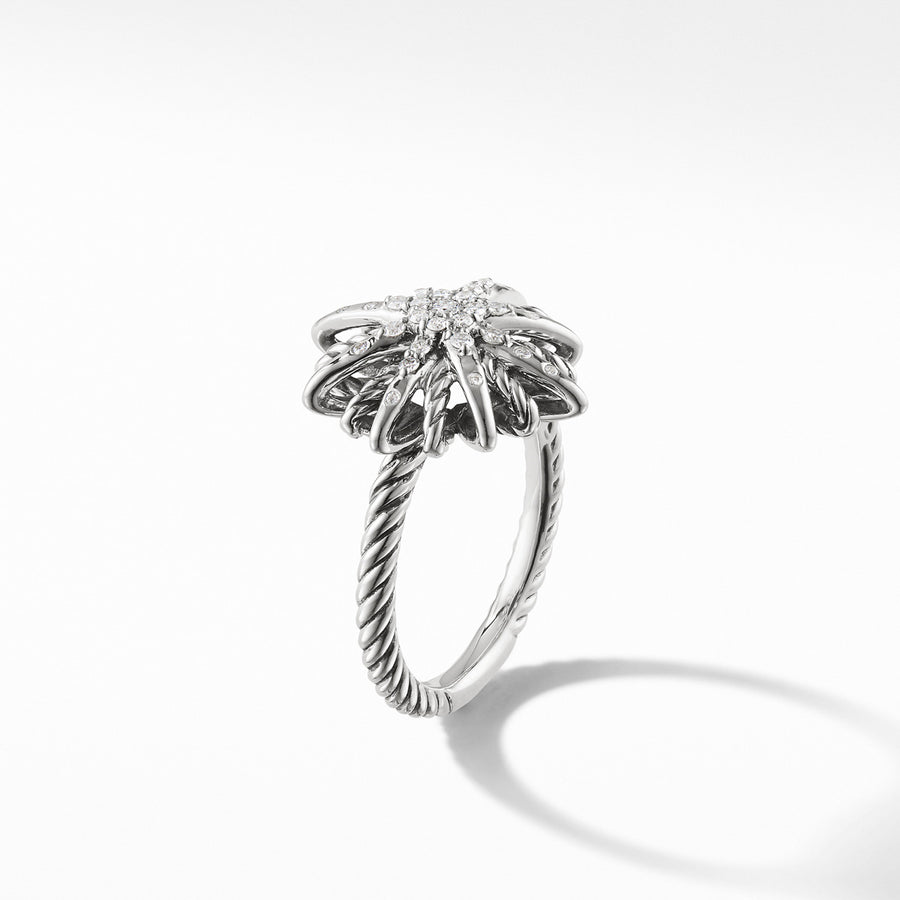 Starburst Ring with Diamonds