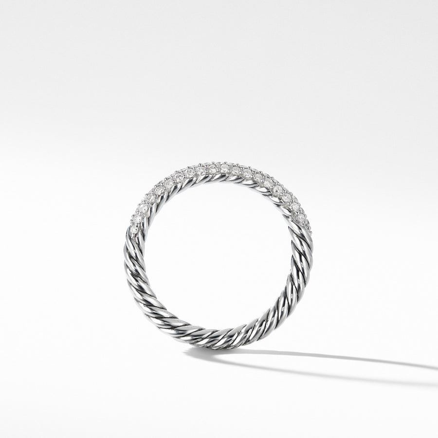 Petite Pave Ring with Diamonds