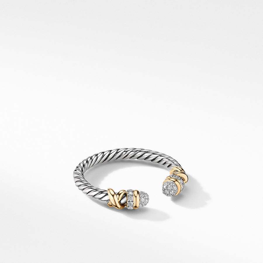 Petite Helena Ring with 18K Yellow Gold and Diamonds