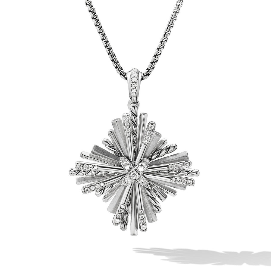 Angelika Maltese Pendant with Pave Diamonds