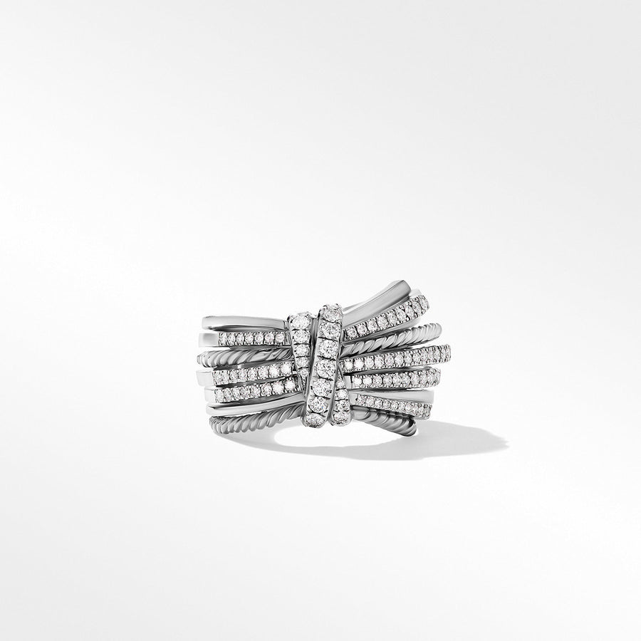 Angelika Ring with Pave Diamonds