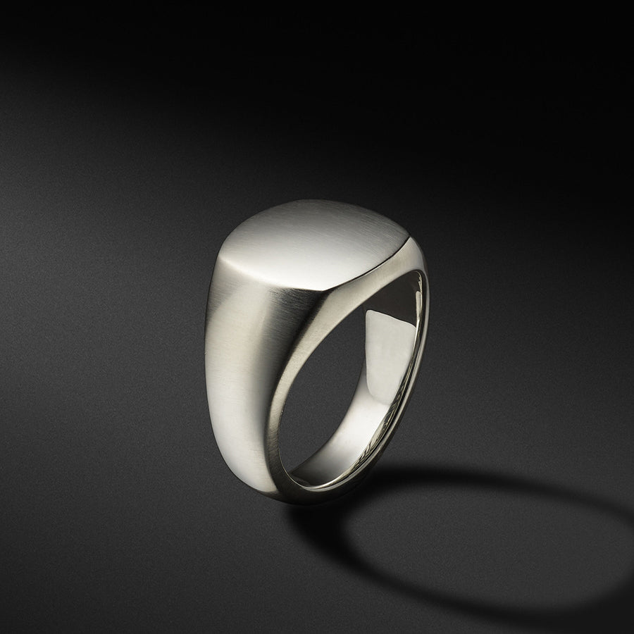 Streamline Pinky Ring in Sterling Silver