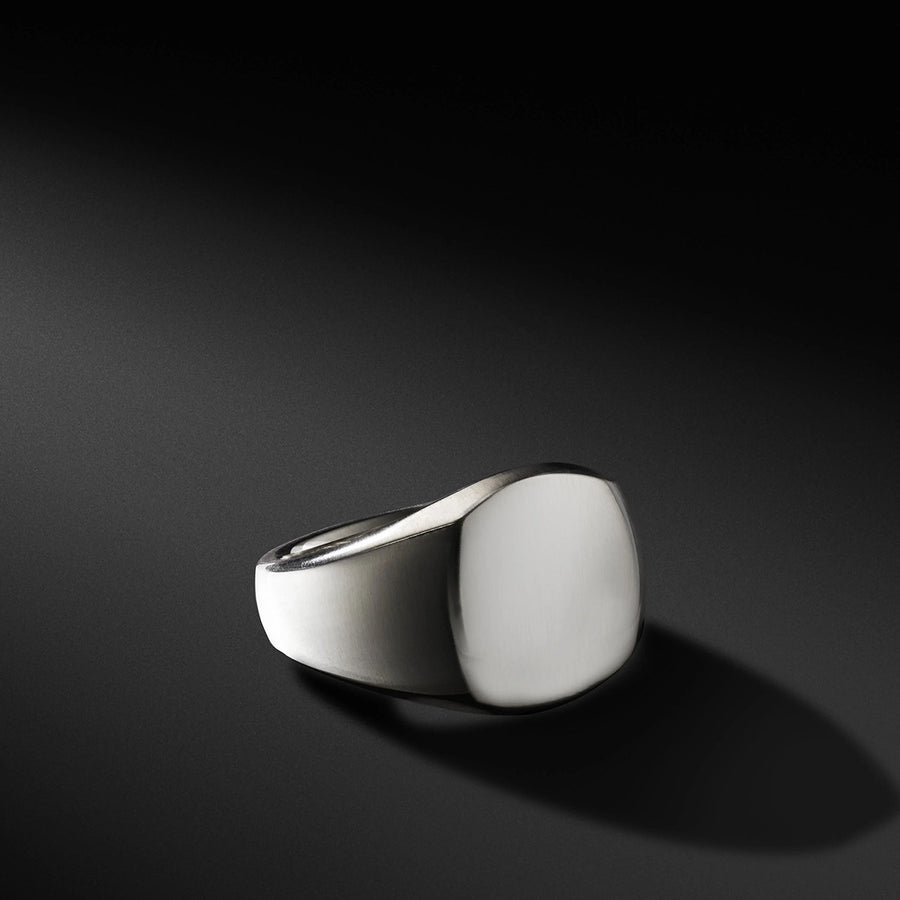 Streamline Pinky Ring in Sterling Silver