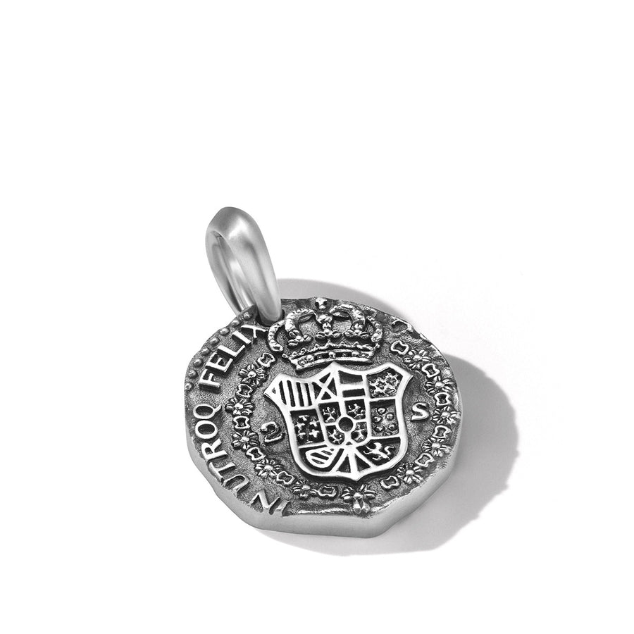Shipwreck Coin Amulet in Sterling Silver