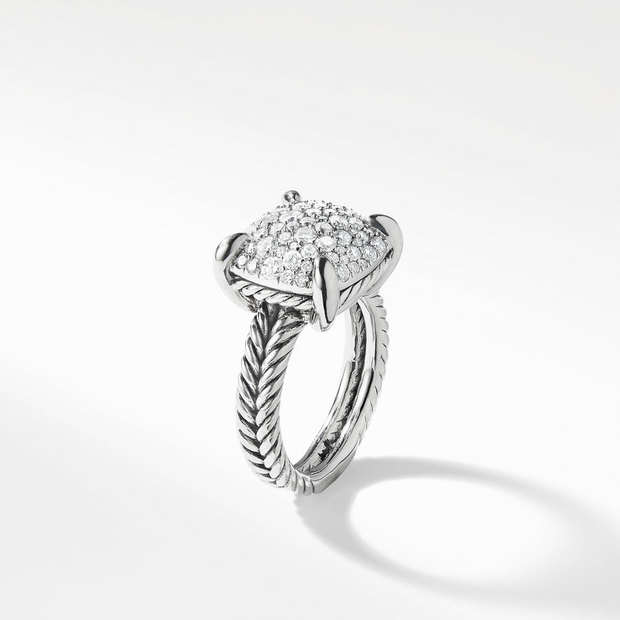 Chatelaine Ring with Diamonds