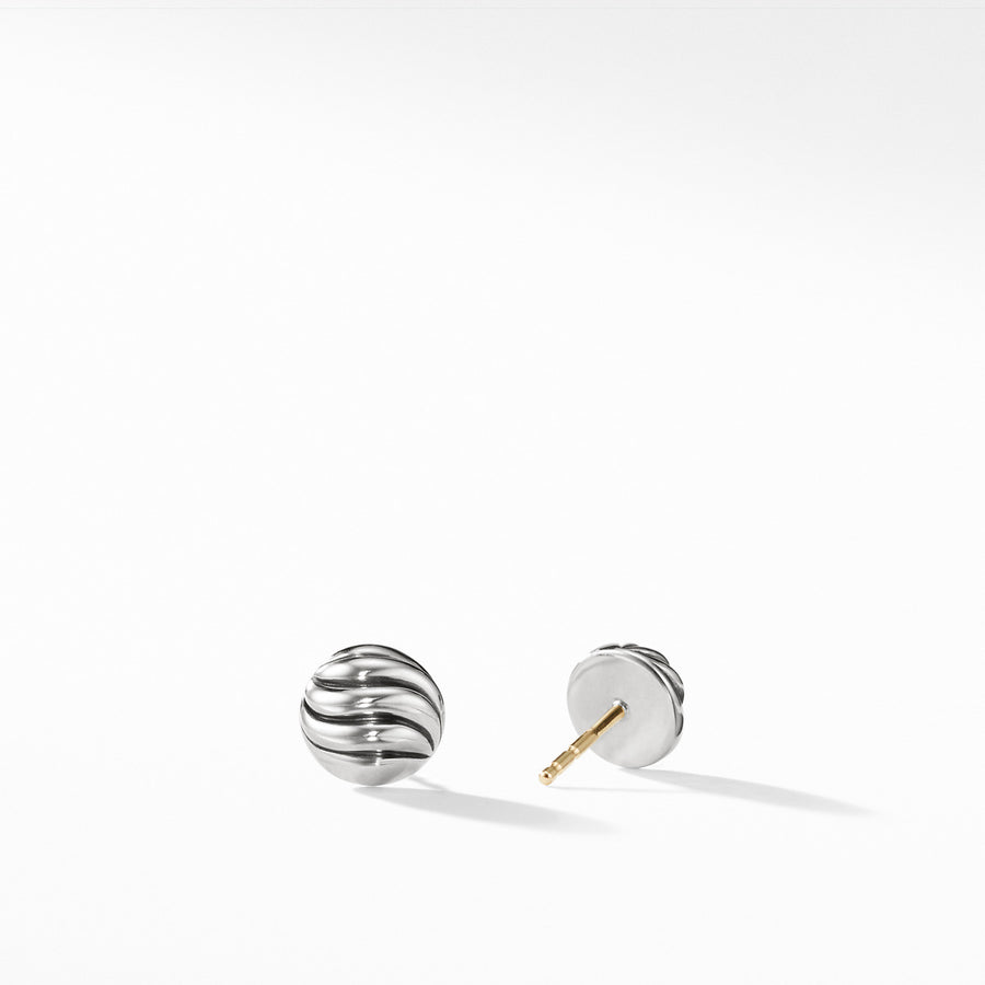 Sculpted Cable Stud Earrings