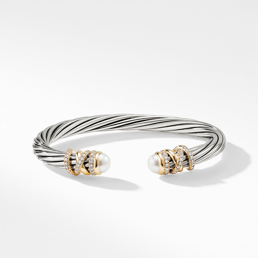 Helena Bracelet with Pearls and Diamonds