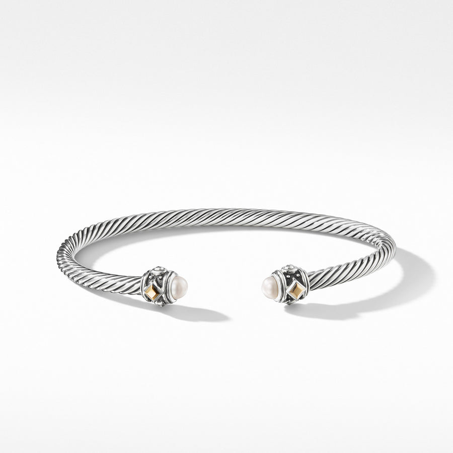 Renaissance Bracelet with Pearls and 18K Gold