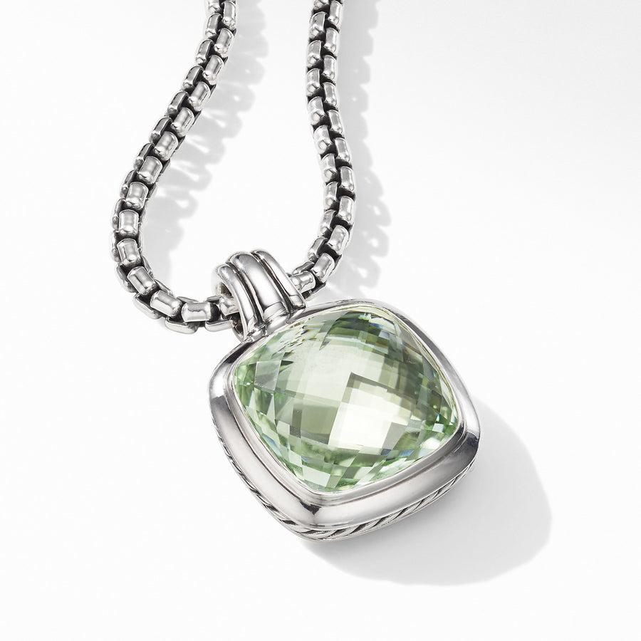 Albion Pendant with Prasiolite