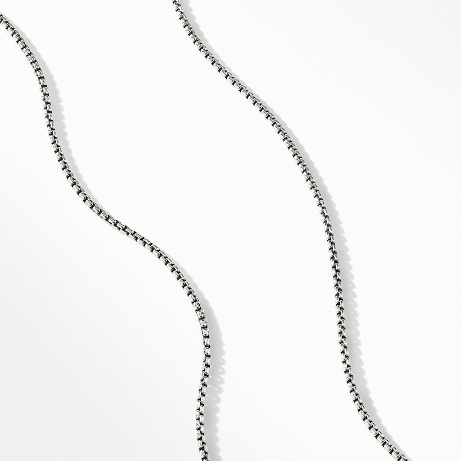 Box Chain Necklace with Gold
