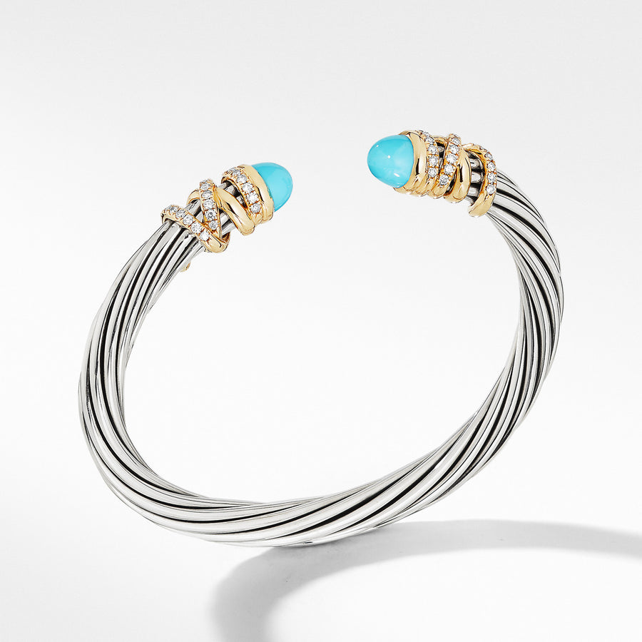 Helena Bracelet with Turquoise and Diamonds