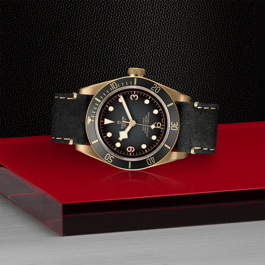 TUDOR Black Bay Bronze 43mm - M79250BA-0001 at Schwarzschild Jewelers