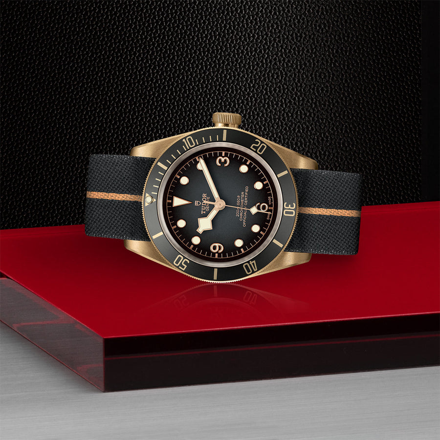 TUDOR Black Bay Bronze 43mm - M79250BA-0002 at Schwarzschild Jewelers