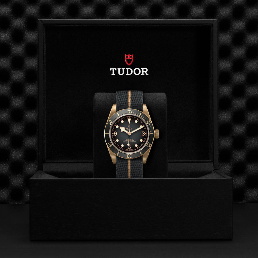 TUDOR Black Bay Bronze 43mm - M79250BA-0002 at Schwarzschild Jewelers