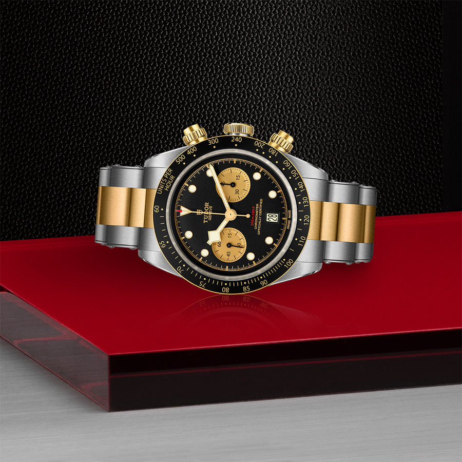 TUDOR Black Bay Chrono S&G 41mm - M79363N-0001 at Schwarzschild Jewelers