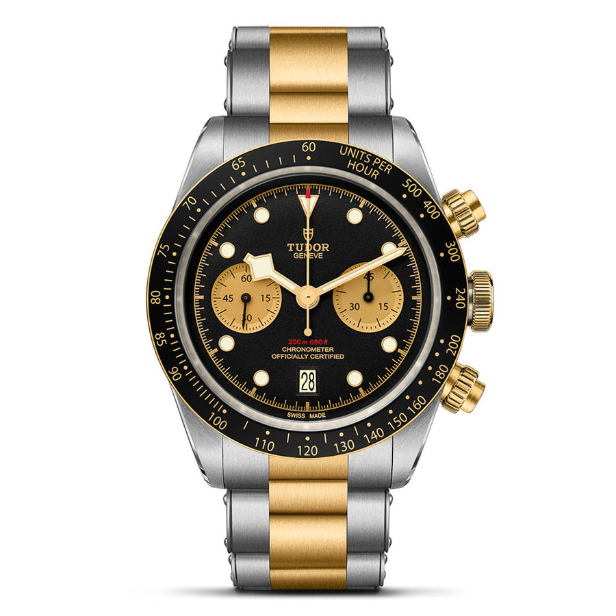 TUDOR Black Bay Chrono S&G 41mm - M79363N-0001 at Schwarzschild Jewelers