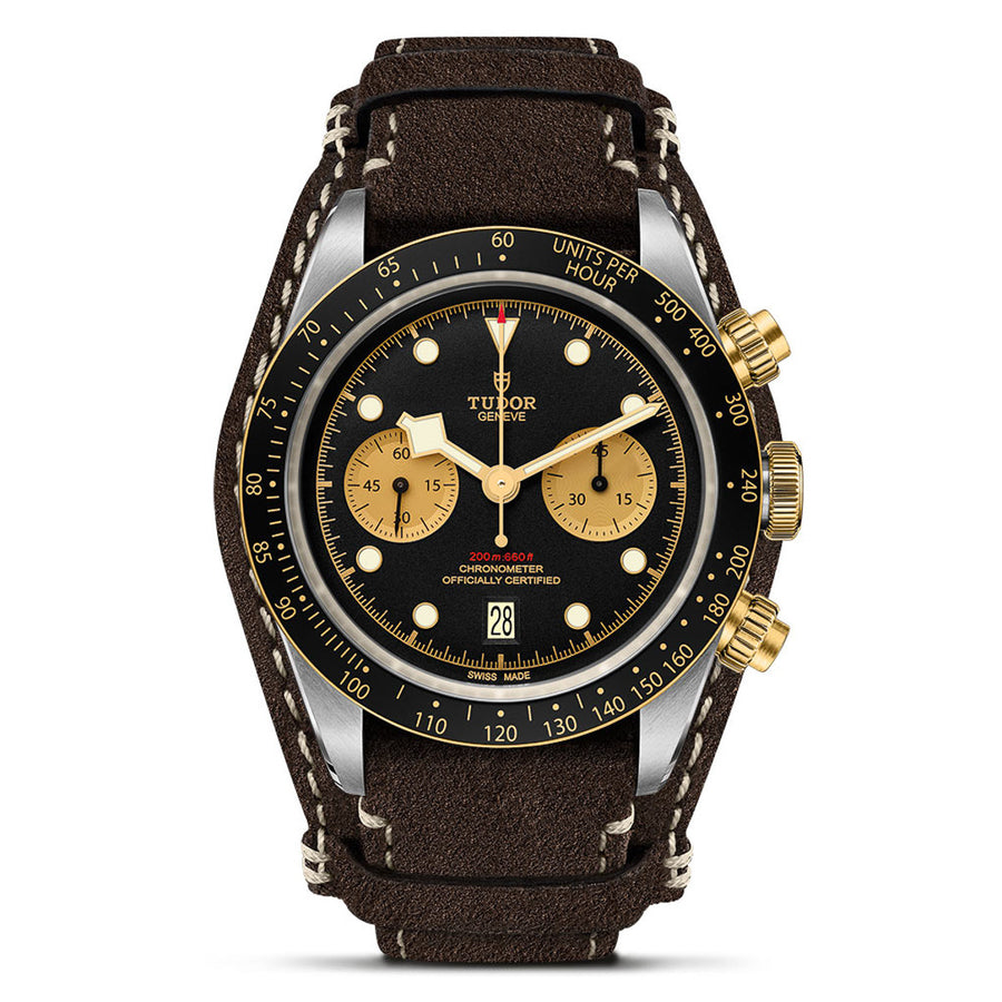 TUDOR Black Bay Chrono S&G 41mm - M79363N-0002 at Schwarzschild Jewelers