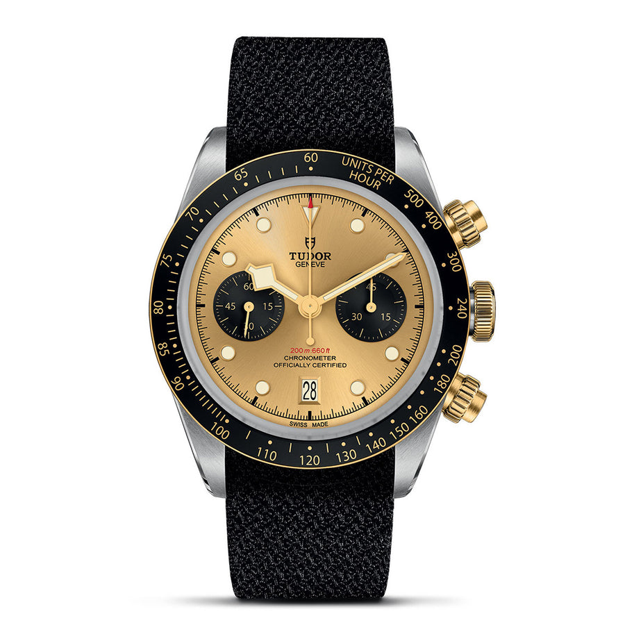 TUDOR Black Bay Chrono S&G 41mm - M79363N-0006 at Schwarzschild Jewelers