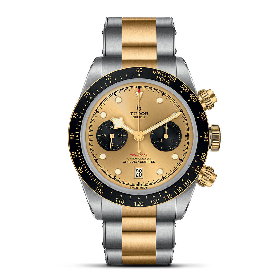 TUDOR Black Bay Chrono S&G 41mm - M79363N-0007 at Schwarzschild Jewelers