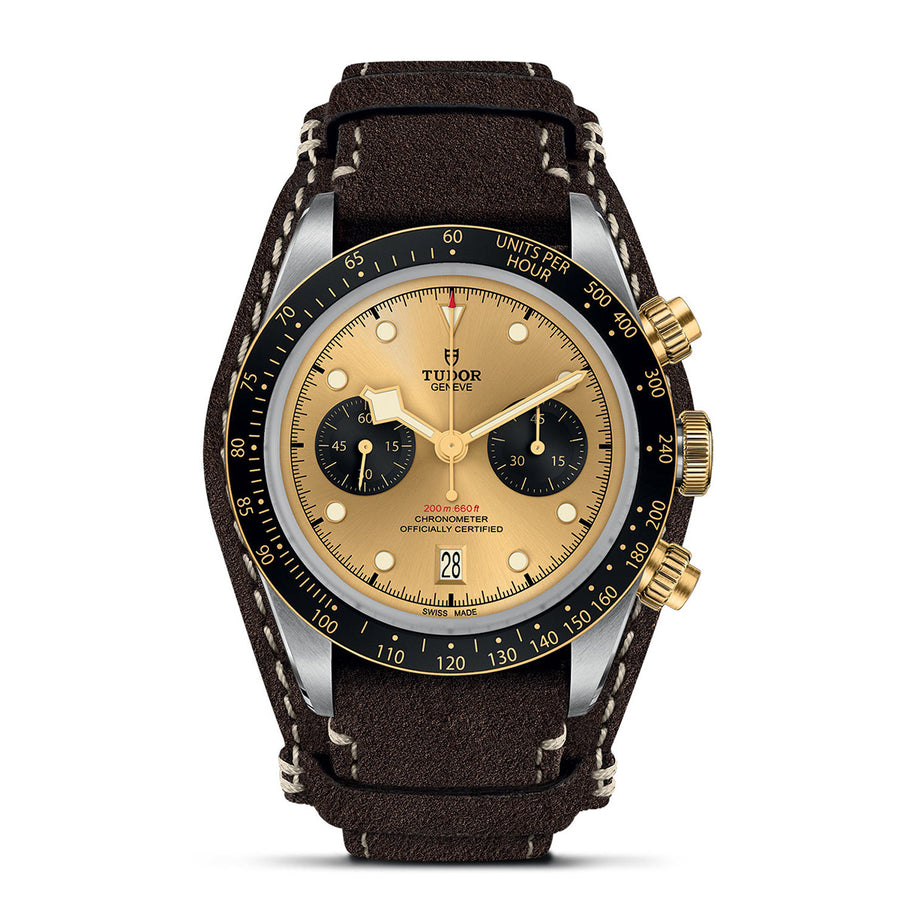 TUDOR Black Bay Chrono S&G 41mm - M79363N-0008 at Schwarzschild Jewelers
