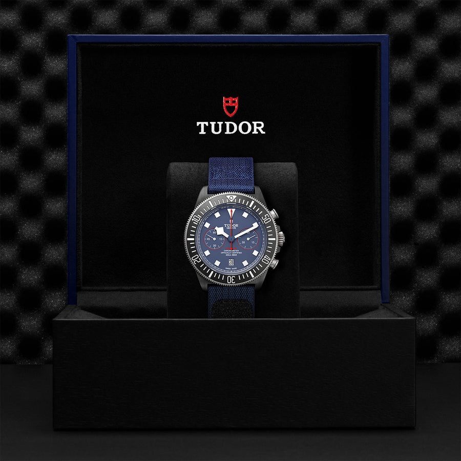 TUDOR Pelagos FXD Chrono 43mm - M25807KN-0001 at Schwarzschild Jewelers