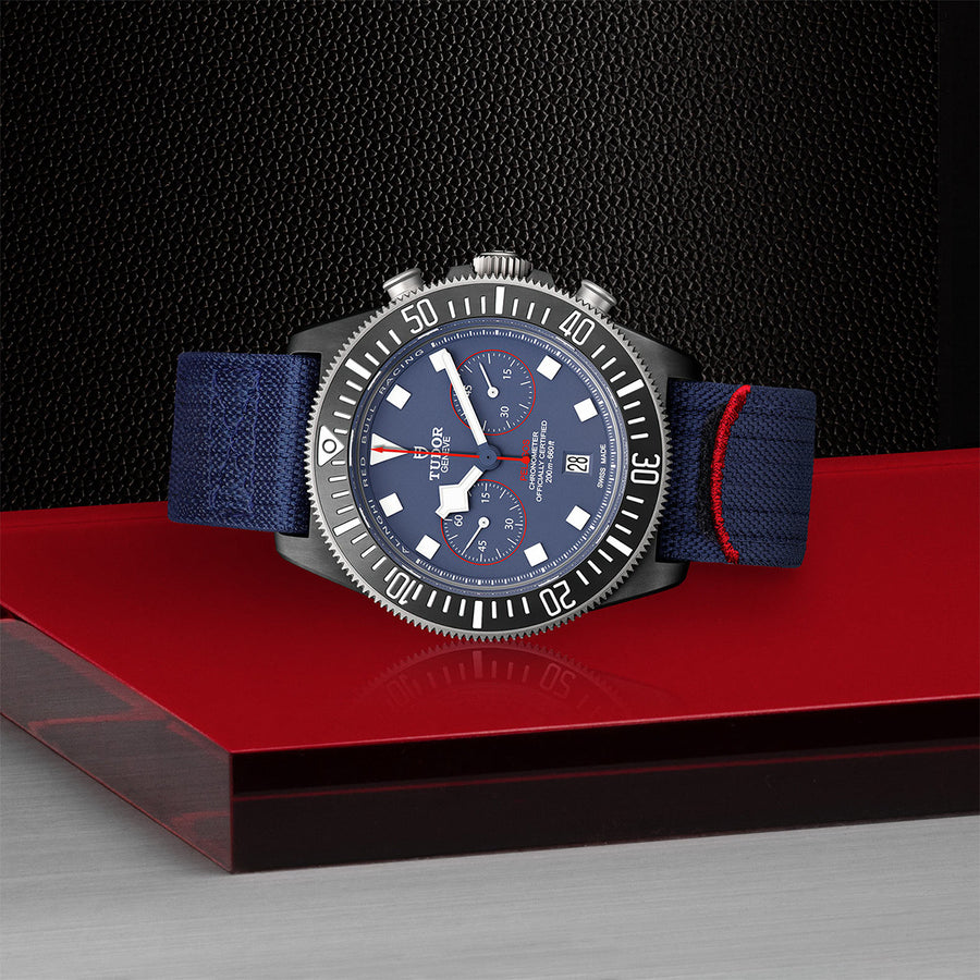 TUDOR Pelagos FXD Chrono 43mm - M25807KN-0001 at Schwarzschild Jewelers